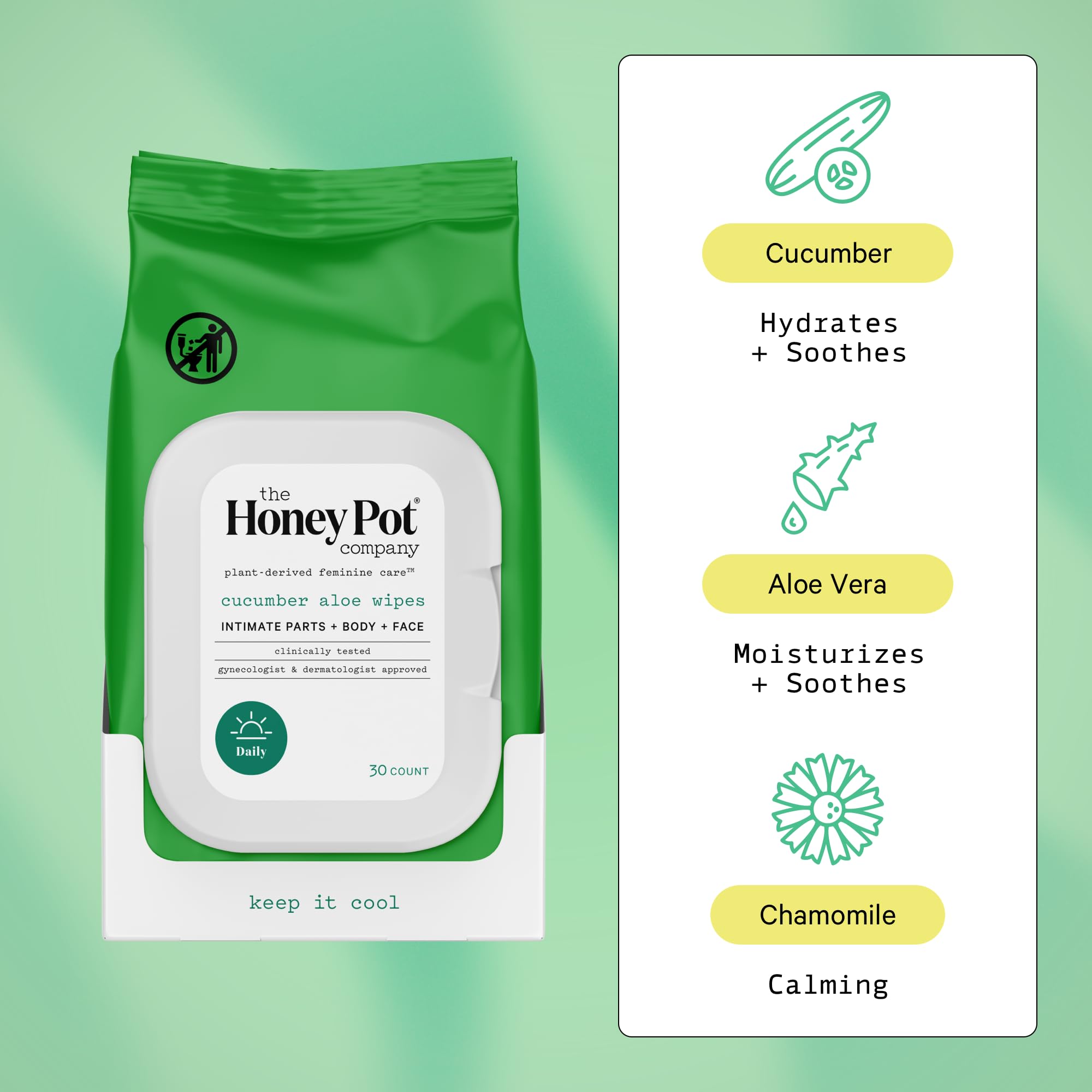 The Honey Pot Company - Feminine Wipes - Daily PH Balancing and Sulfate Free Feminine Products The Honey Pot CompanyAu supplements