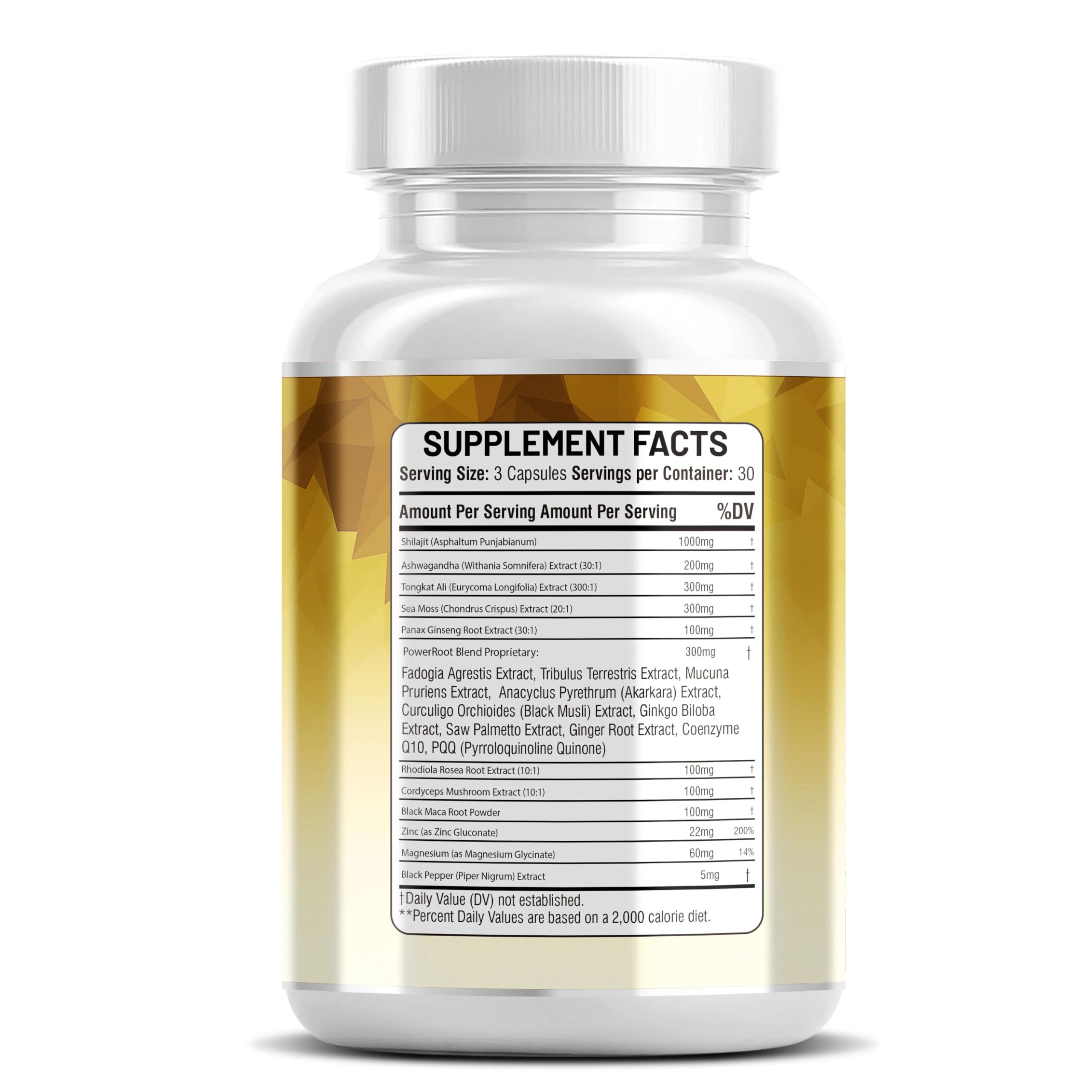Kun Shafi Shilajit Complex – Sea Moss, Tongkat Ali, Ashwagandha, Ginseng, Zinc, CoQ10, PQQ & Magnesium – Fulvic Acid Capsules for Energy, Vitality & Performance with Panax Cordyceps – 90 Capsules Kun ShafiAu supplements