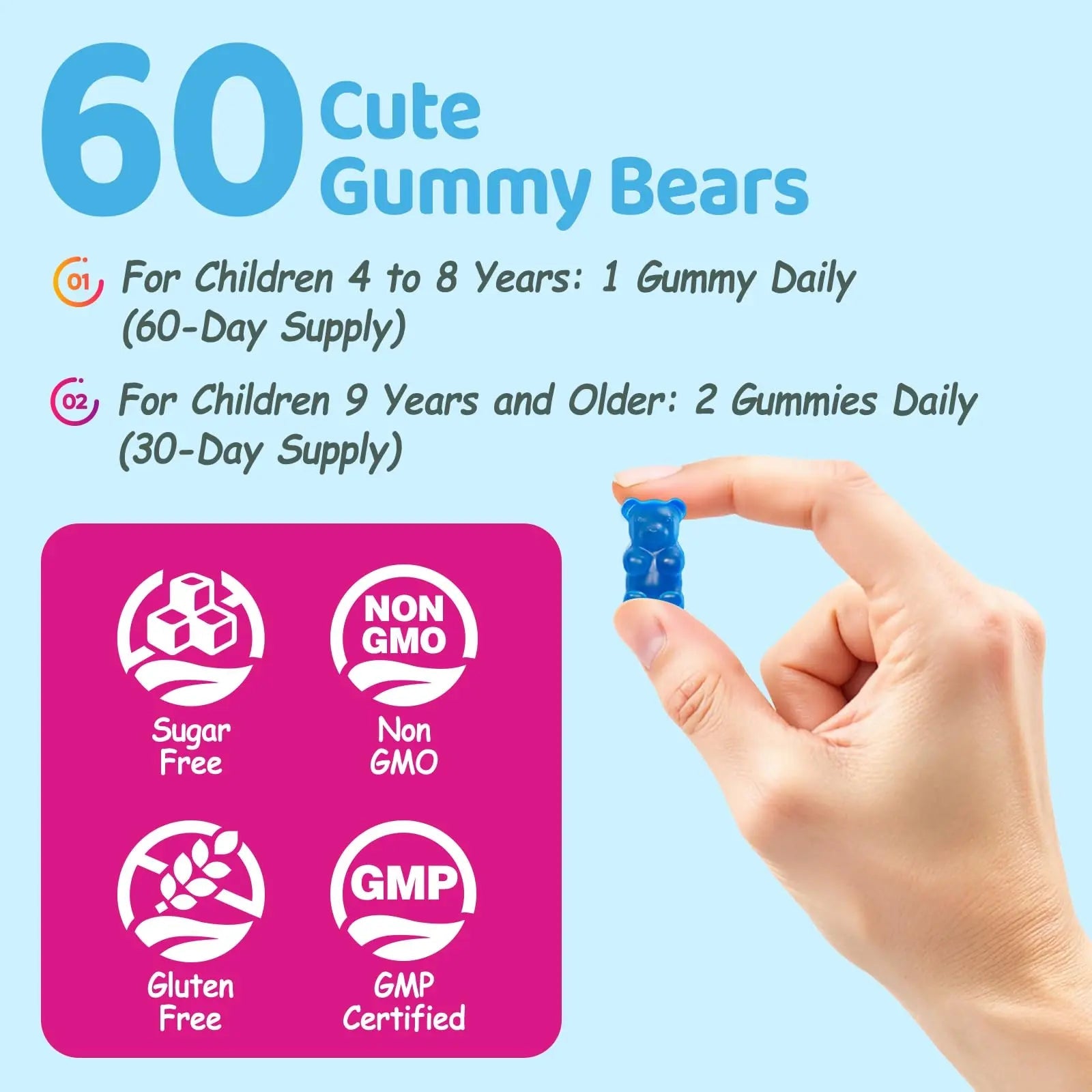 Kids Methylated Multivitamin - MTHFR Multivitamin for Kids & Teens 4+, L Methylfolate & B12, 13 Vitamins, Vegan Omega-3 NATISLANDAu supplements