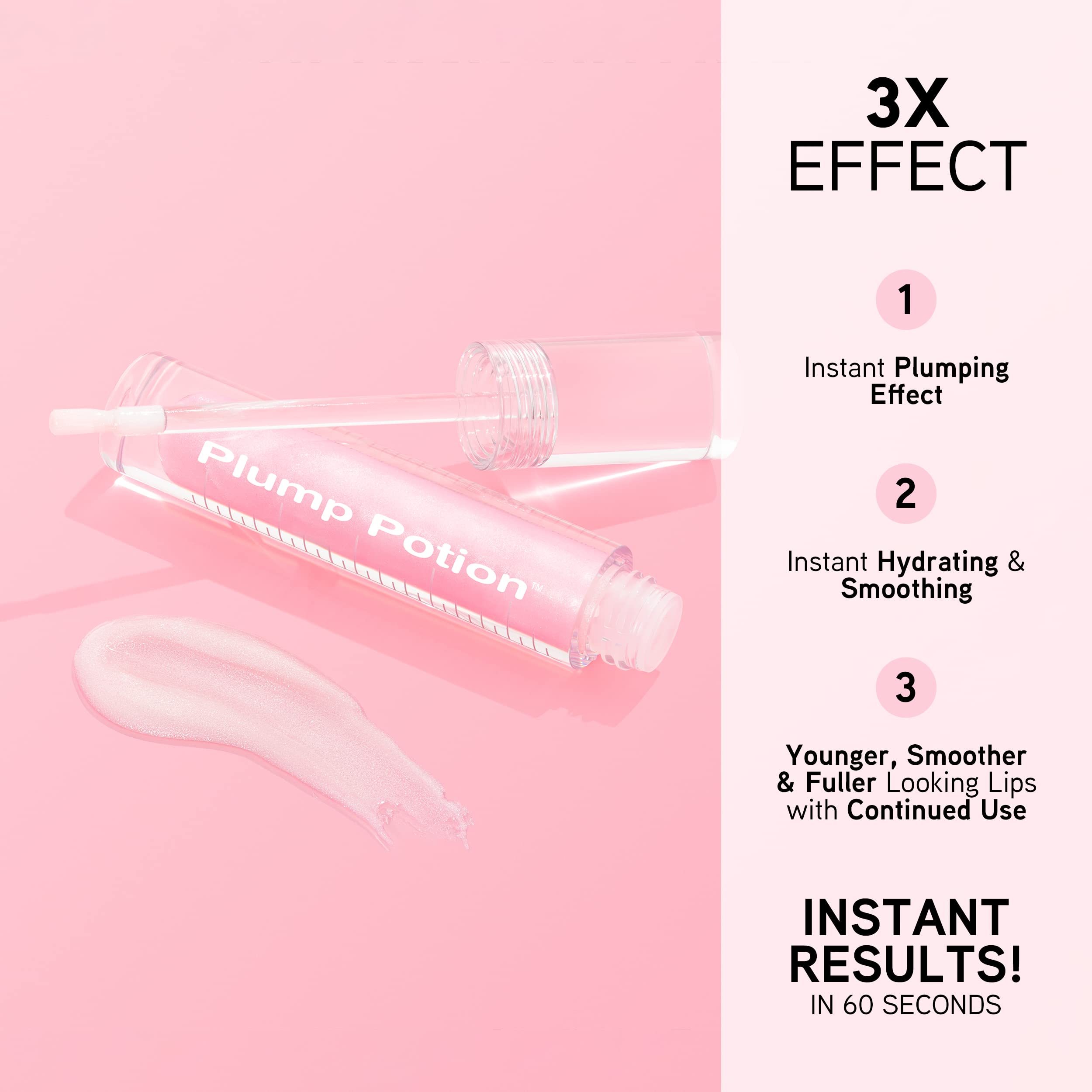 Physicians Formula Plump Potion™ Needle-Free Lip Plumping Cocktail Lip Gloss, Pink Crystal Potion, Hypoallergenic, Fragrance Free, Dermatologist Approved Physicians FormulaAu supplements