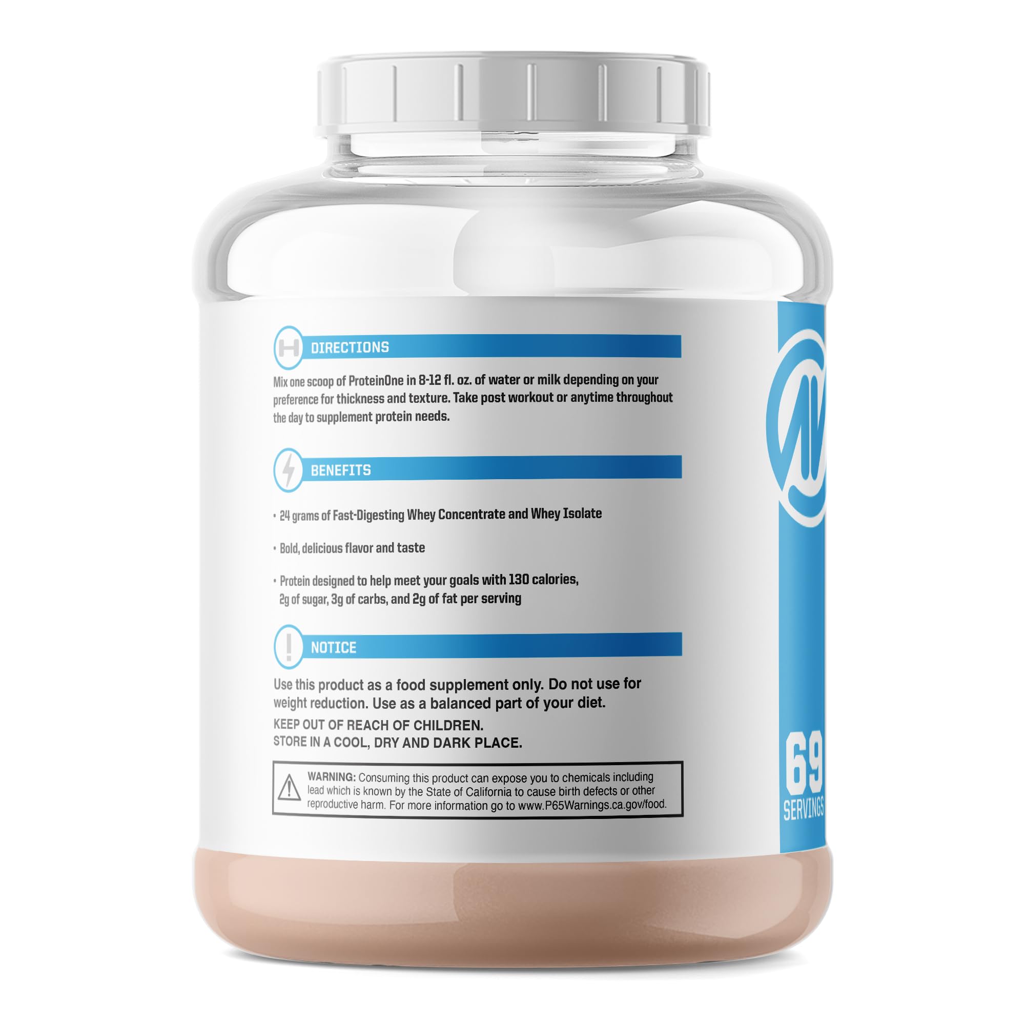 ProteinOne Whey Protein by NutraOne —Promote Recovery and Build Muscle NutraOne NutritionUS supplements