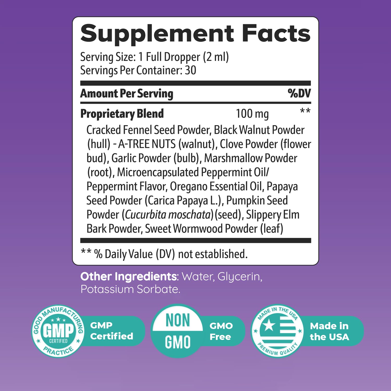 Nature’s NutriWave Cleanest Body – Natural Detox Liquid Supplement with Fennel Seed, Marshmallow Root & Peppermint Oil – Non-GMO, Made in USA, 2 fl. oz.(60ml), 1 Month Supply Nature’s NutriWaveAu supplements