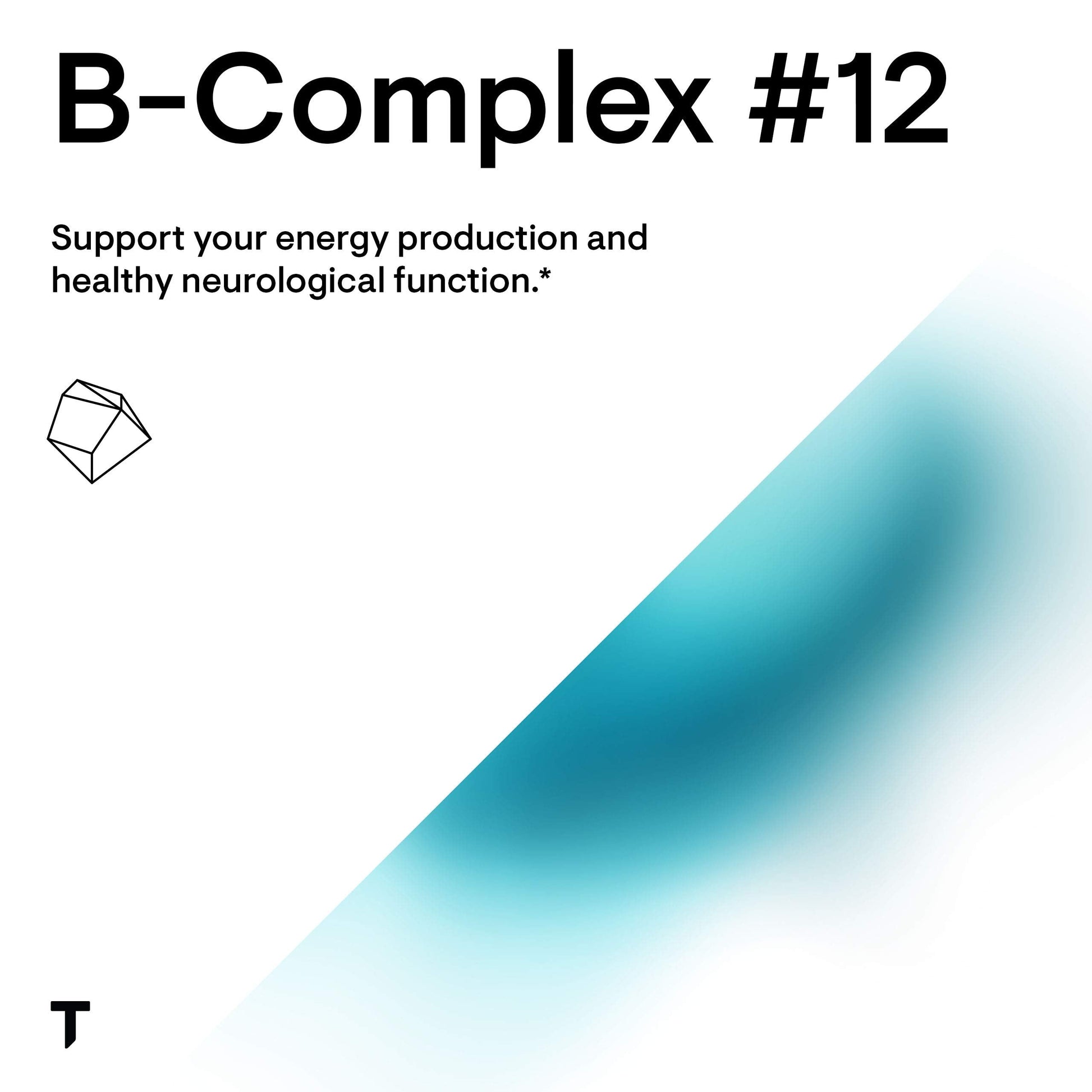 THORNE B-Complex #12 - Vitamin B Complex with Active B12 and Folate - 60 Capsules THORNEUS supplements