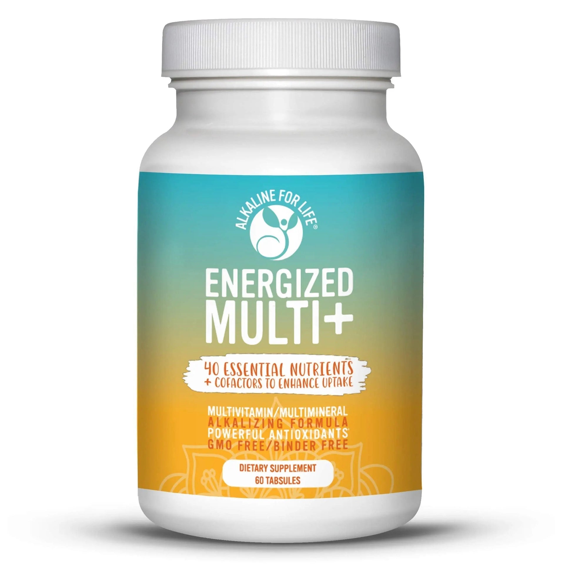 Energized Multi - Potent Multivitamin with 40 Fully Bioavailable Nutrients B Complex Vitamins, Vitamin D, Vitamin C, Vitamin K, Zinc, Quercetin Alkaline for LifeAu supplements