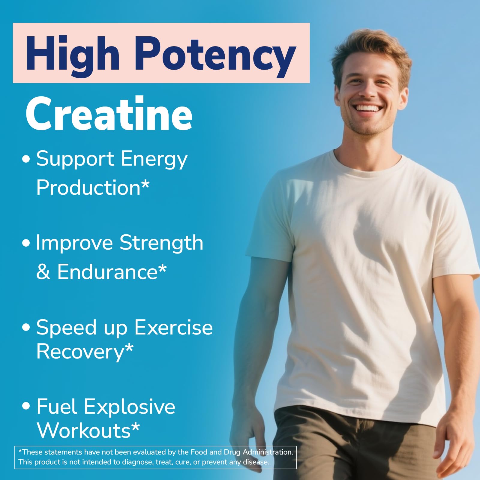 Vitalibre Creatine HCl Capsule, 750mg High Absorption Creatine Hydrochloride, Endurance, Strength, Fast Absorbing, No Load, No Bloat, Monohydrate Micronized Alternative, Once Daily, 90 Capsules VitalibreAu supplements