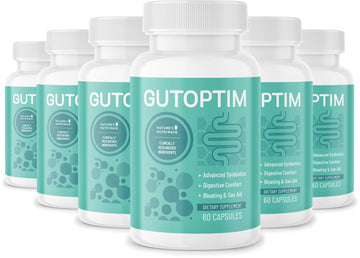 GutOptim Probiotic & Prebiotic Capsules | Pre and Probiotics for Synbiotic Gut Health & Bloating Relief for Women & Men | Enzyme with Probiotics for Digestive Health | Non-GMO, 60 Ct, 6 Month Supply Nature’s NutriWaveAu supplements