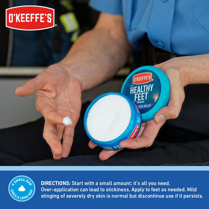 O'Keeffe's for Healthy Feet Foot Cream, Guaranteed Relief for Extremely Dry, Cracked Feet O'Keeffe'sUS supplements
