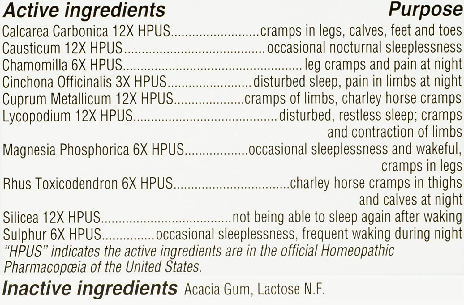 Hyland's Leg Cramps PM Tablets 50 ea 50 Count (Pack of 2) Hyland'sAu supplements