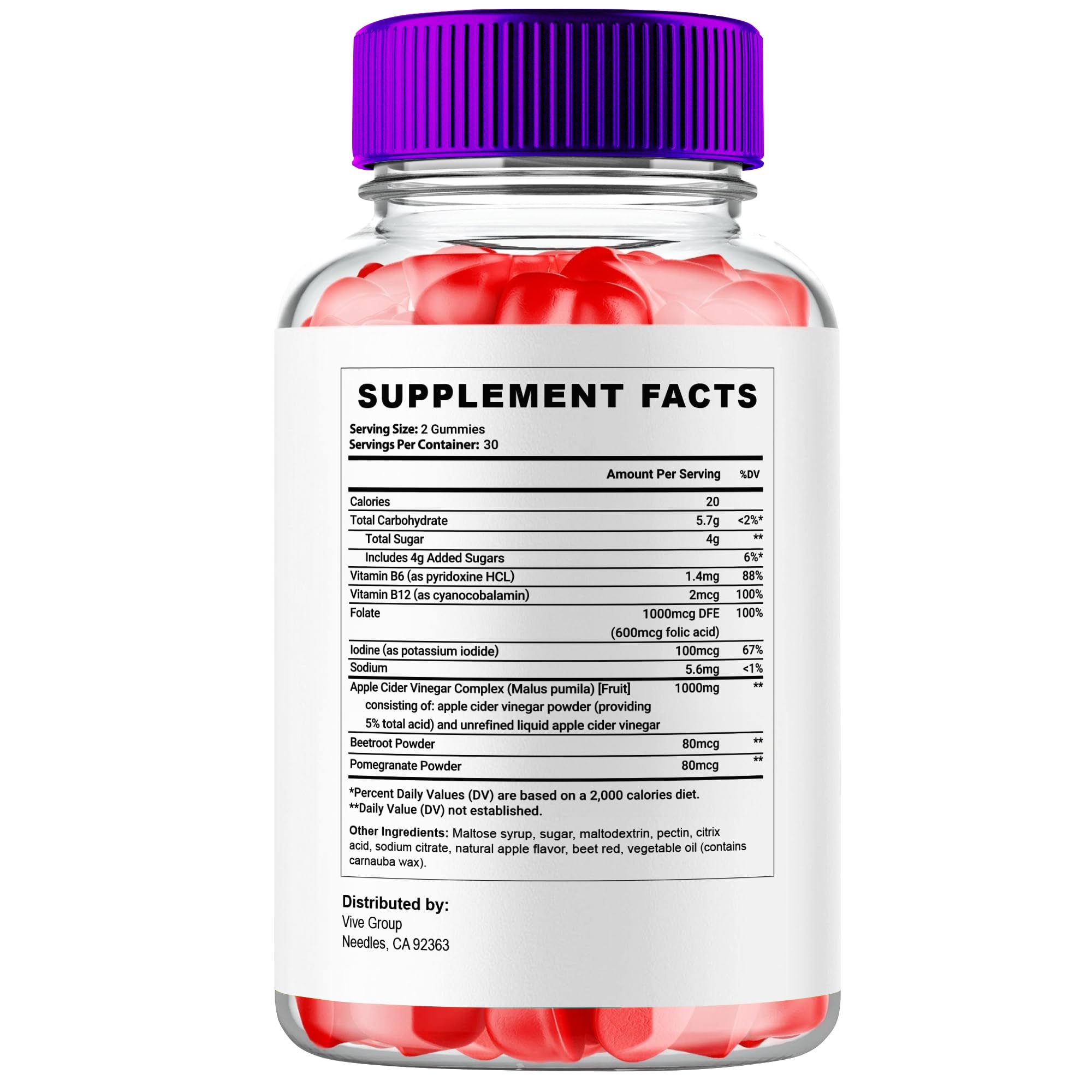 Slim Fusion ACV Keto Gummies Advanced Weight Management Supplement - Slim Fusion VIVE MDAu supplements