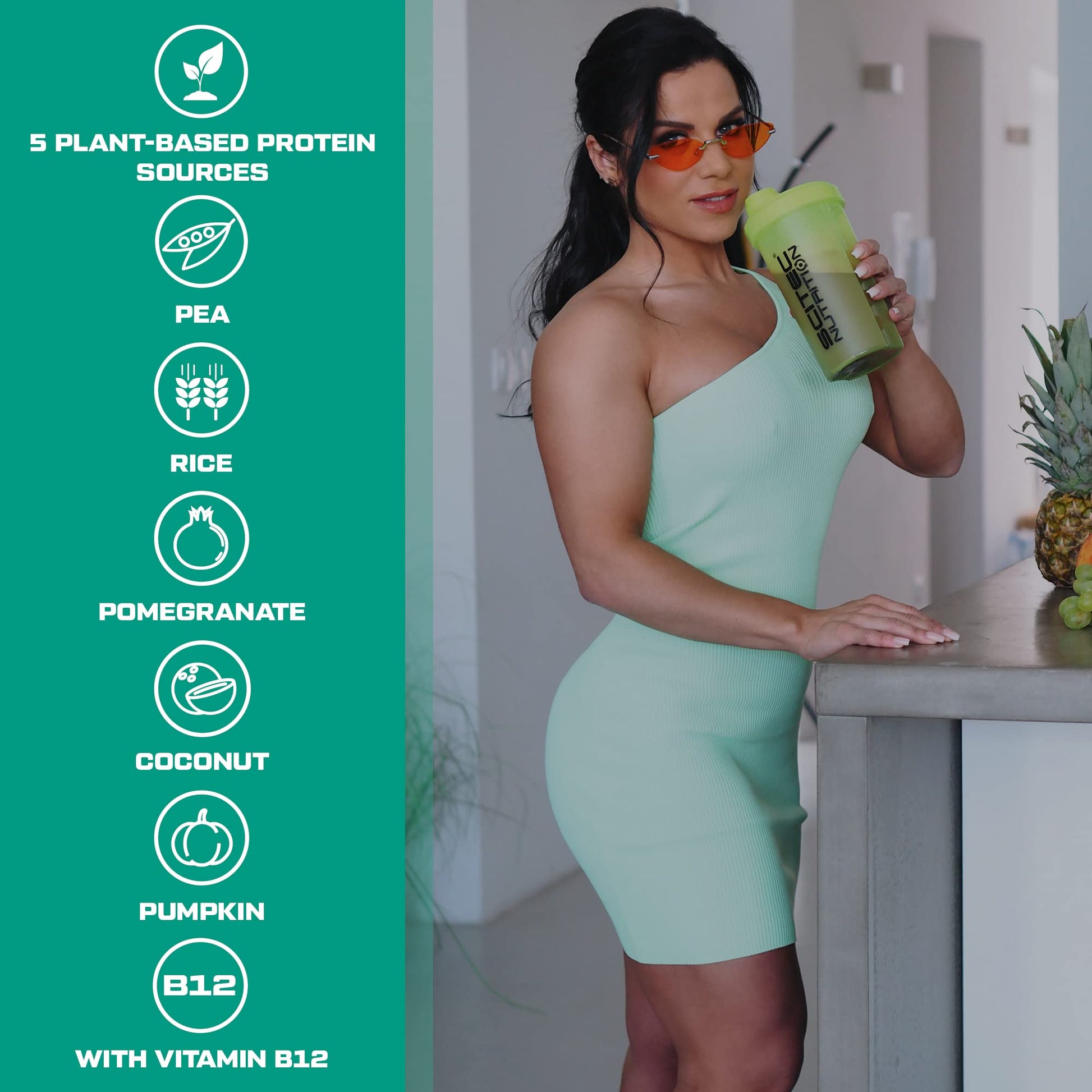 Scitec Nutrition 100% Vegan Protein – 5 Plant-Based Protein Sources – Fortified with Vitamin B12 Scitec NutritionAu supplements