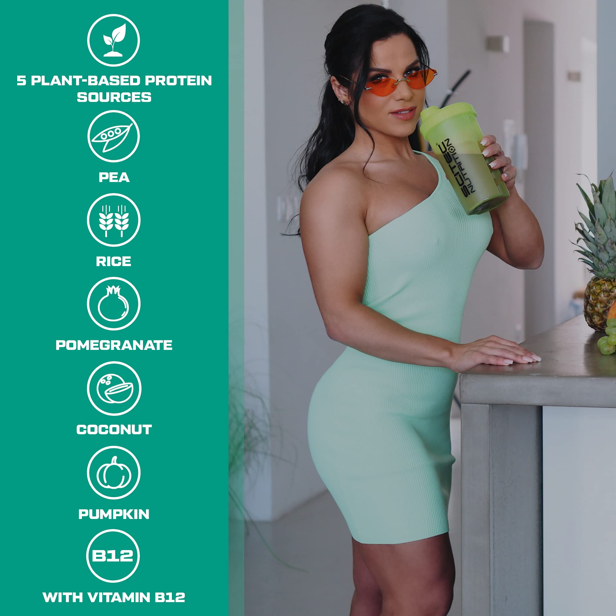 Scitec Nutrition 100% Vegan Protein – 5 Plant-Based Protein Sources – Fortified with Vitamin B12 Scitec NutritionAu supplements