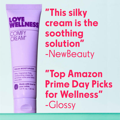Love Wellness Comfy Cream Vulva & Vaginal Moisturizer - 1.01 oz Love WellnessUS supplements