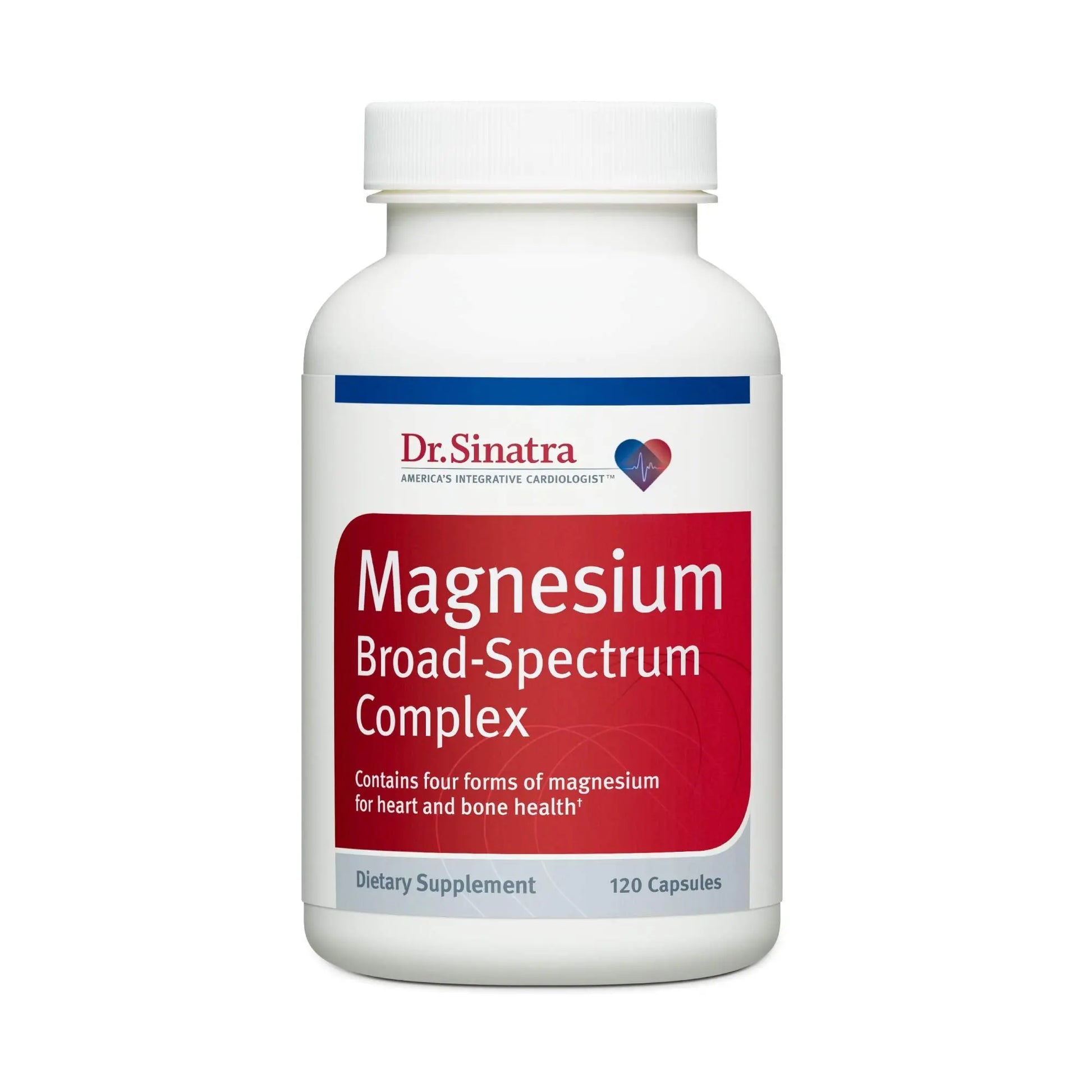Dr. Sinatra's Magnesium-Broad-Spectrum Complex with Magnesium Glycinate and Citrate for Healthy Blood Pressure Levels and Blood Flow (400 mg) Dr. SinatraAu supplements