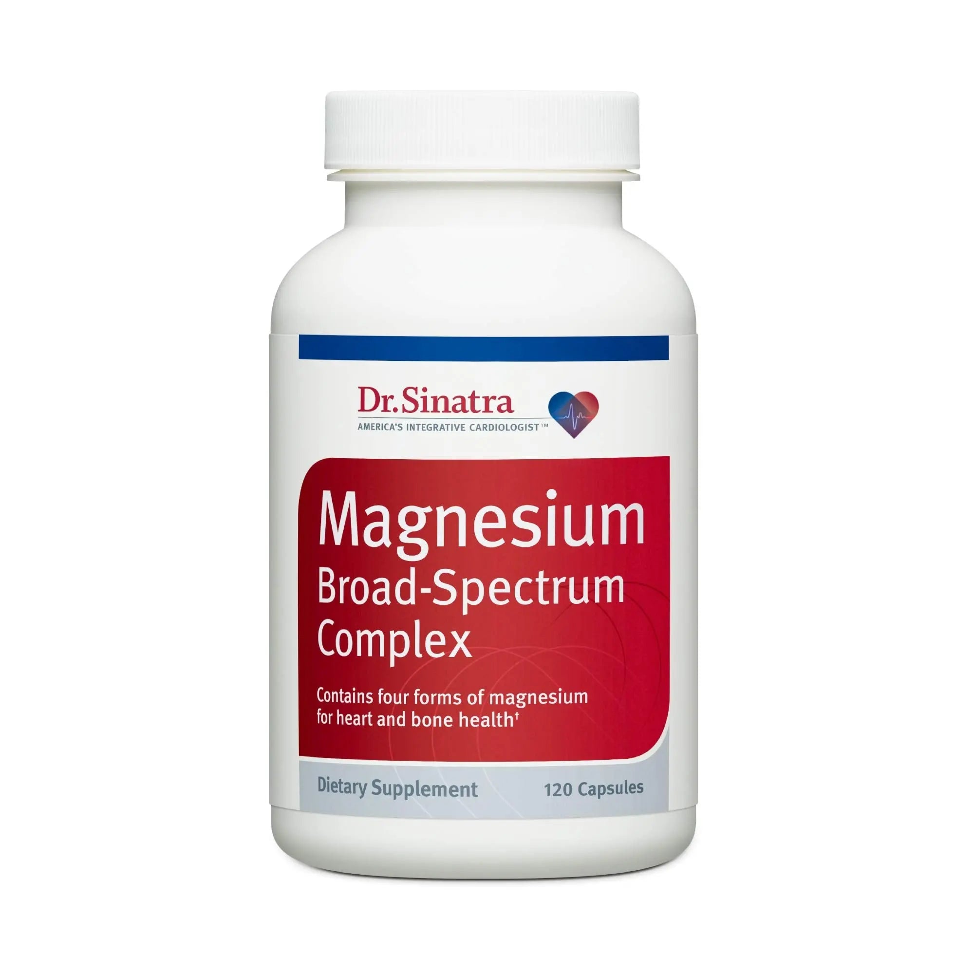 Dr. Sinatra's Magnesium-Broad-Spectrum Complex with Magnesium Glycinate and Citrate for Healthy Blood Pressure Levels and Blood Flow (400 mg) Dr. SinatraAu supplements