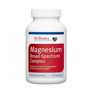 Dr. Sinatra's Magnesium-Broad-Spectrum Complex with Magnesium Glycinate and Citrate for Healthy Blood Pressure Levels and Blood Flow (400 mg) Dr. SinatraAu supplements