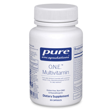 Pure Encapsulations O.N.E. Multivitamin - Once Daily Multivitamin with Antioxidant Complex Metafolin, CoQ10, and Lutein to Support Vision, Cognitive Function, and Cellular Health* - 30 Capsules Pure EncapsulationsAu supplements