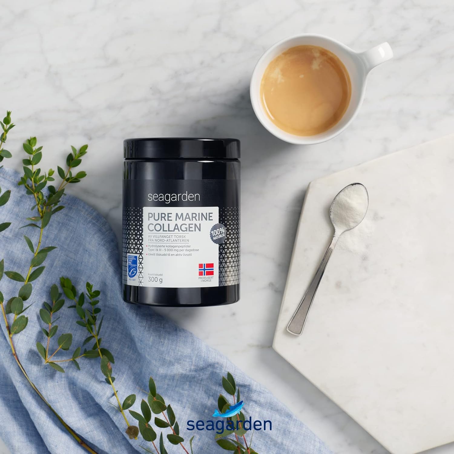 Seagarden Pure Marine Collagen Powder (Type I & III) | Wild-Caught Arctic Cod SEAGARDENAu supplements