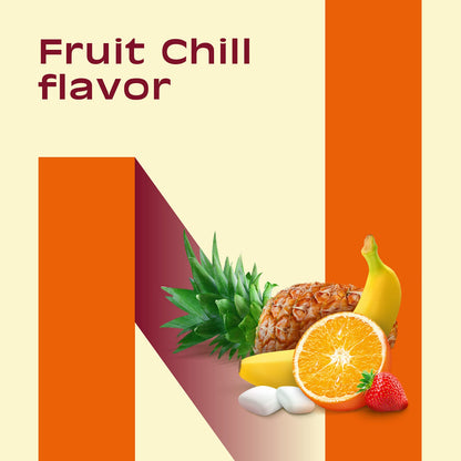 Nicorette 2 mg Nicotine Gum to Help Stop Smoking - Fruit Chill Flavored NicoretteUS supplements