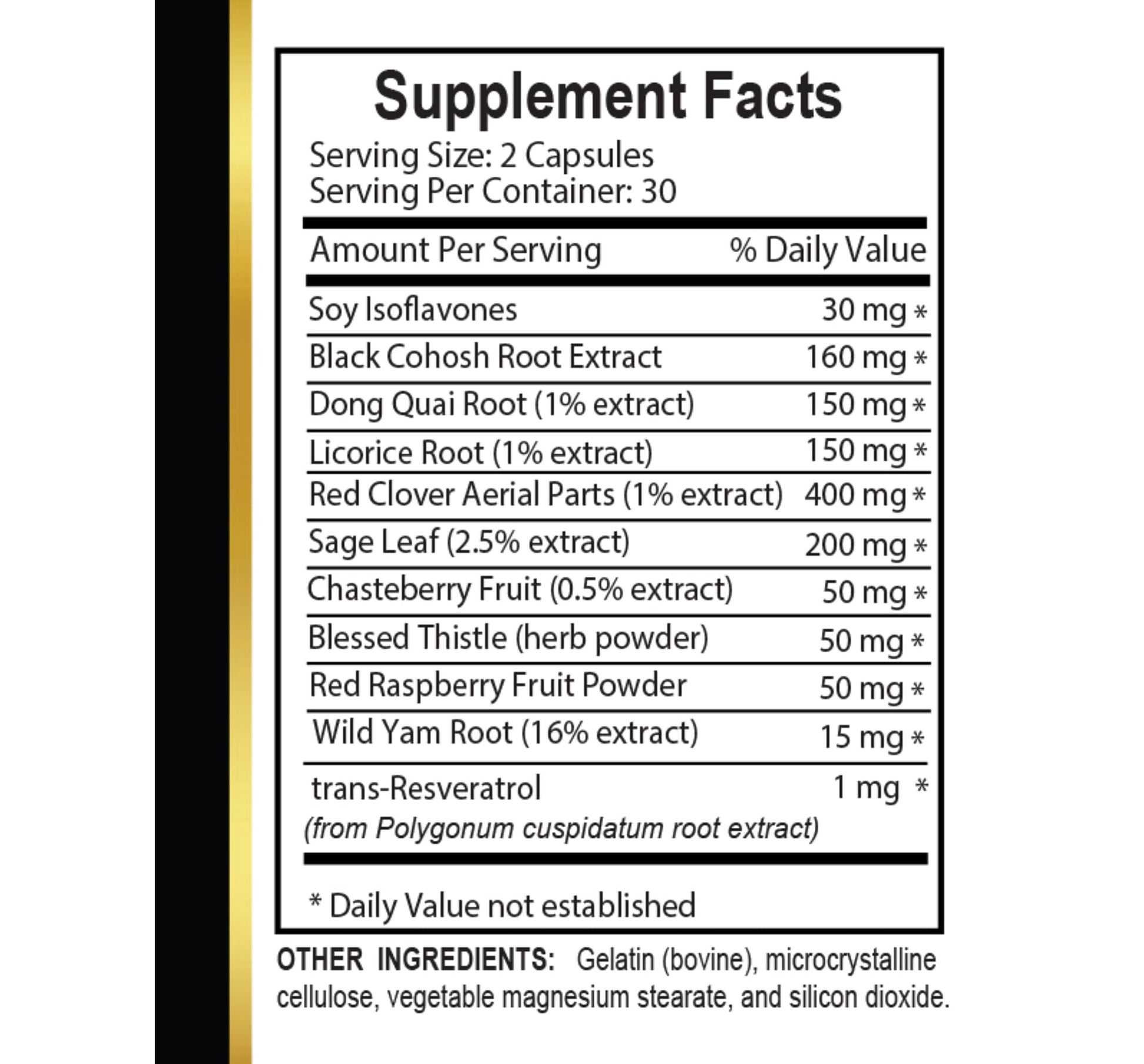 MENOPAUSE SUPPORT SUPPLEMENT - Perimenopause Supplements Women for Hot Flashes, Menopause Support, Supplement for Women Supports Hormone Balance with Black Cohosh - 1 Bottle 60 Capsules OLANTA TRADE SOLUTIONAu supplements