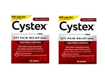 Cystex Plus Urinary Pain Relief Tablets 40 ea (Packs of 2) CystexAu supplements