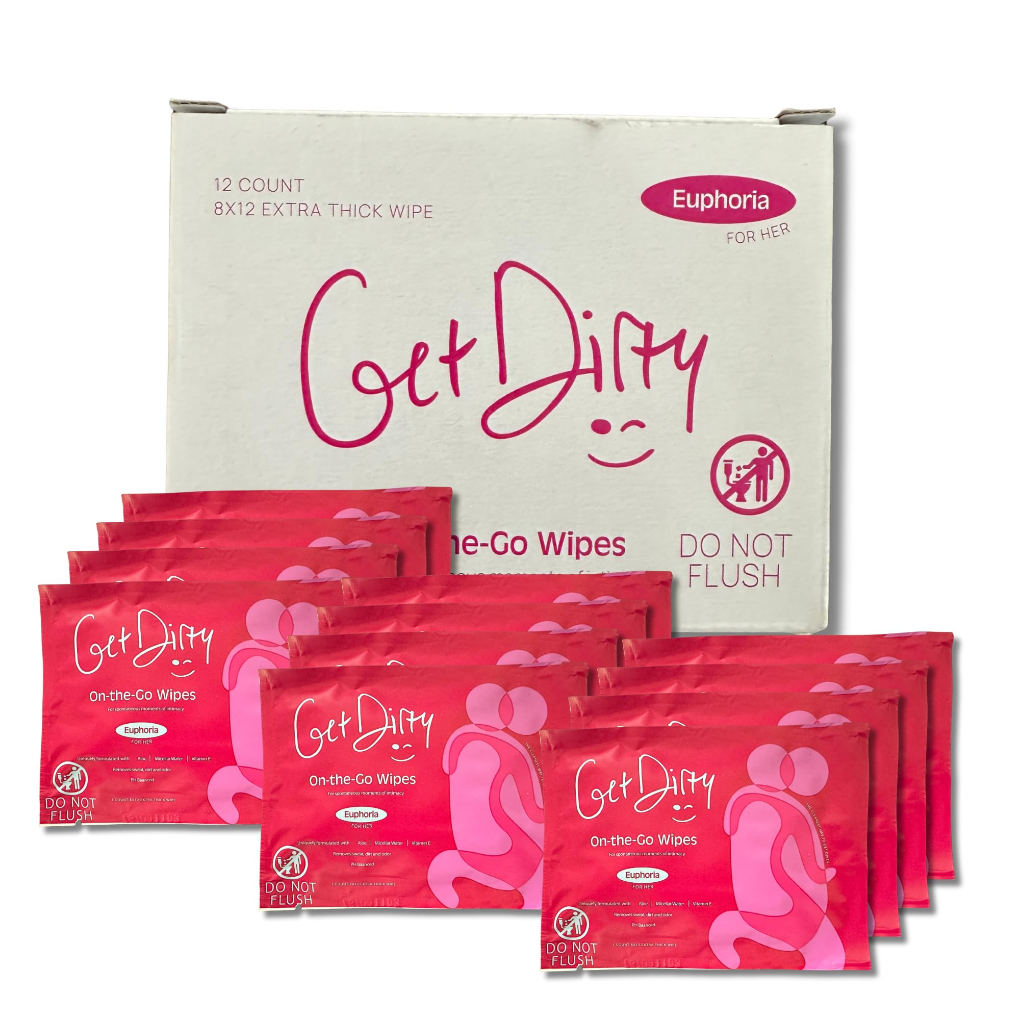 Get Dirty Wipes For Women - Easy, Discreet, Effective Intimate Wipes, Full Body Feminine Wipes Get DirtyAu supplements