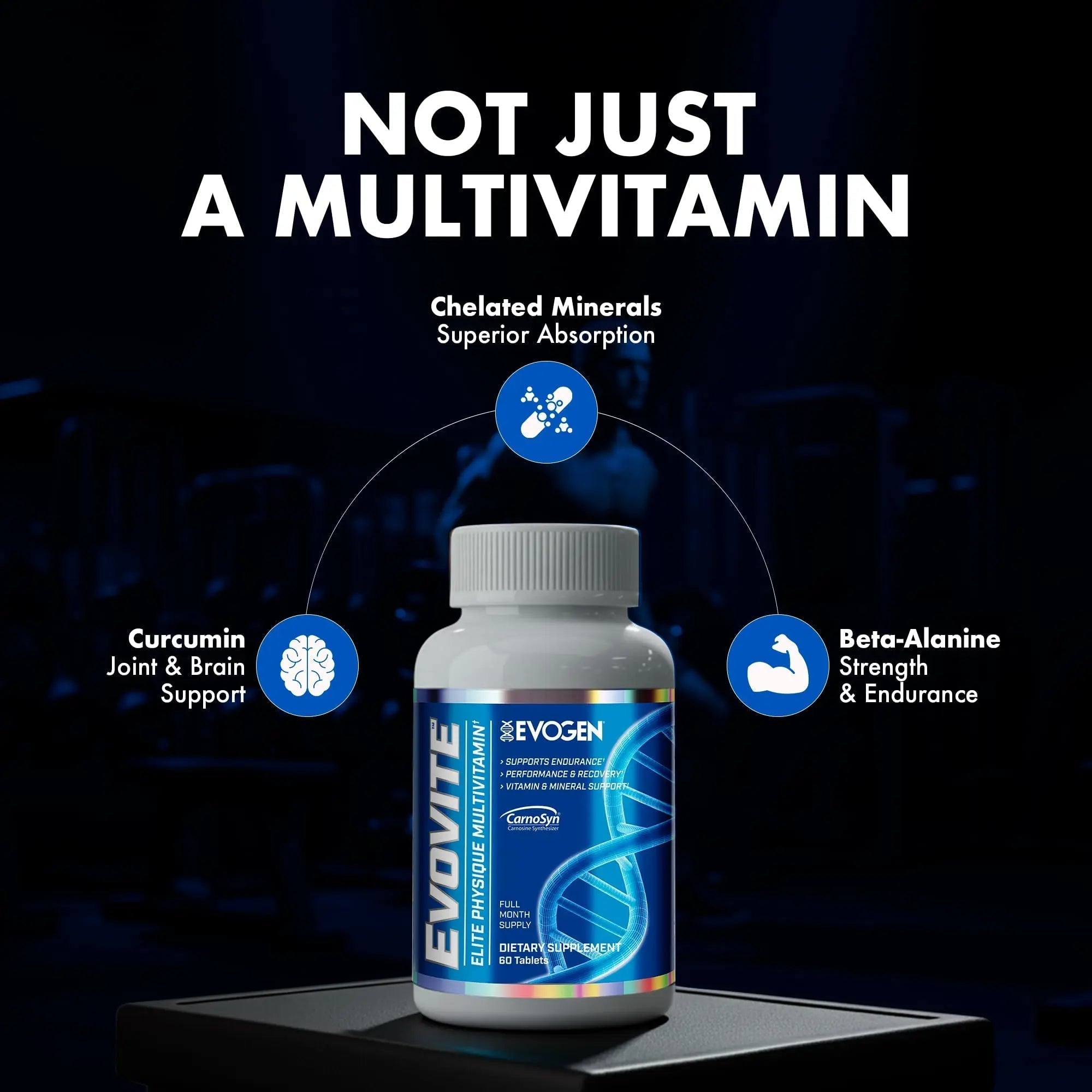 Evogen Evovite - Elite Physique Multivitamin for Women & Men | Advanced Formula for Endurance, Recovery, & Joint Health | EvogenAu supplements