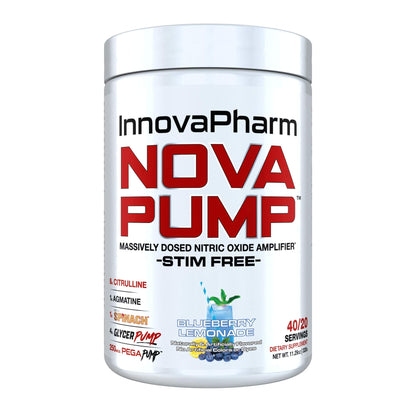 NOVAPUMP (Blueberry Lemonade) 11.29 ounces InnovaPharmUS supplements
