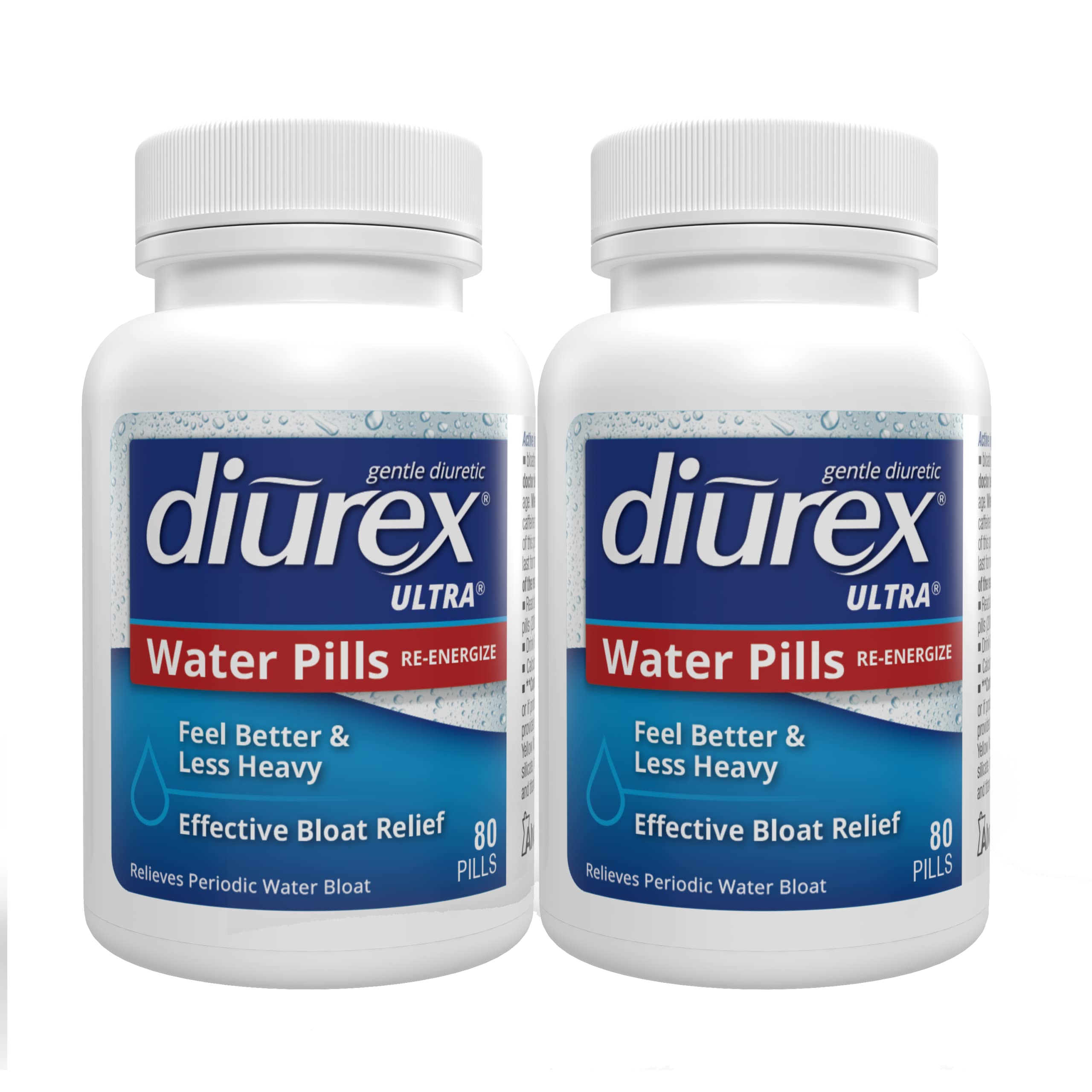Diurex Ultra Re-Energizing Water Pills - Relieve Water Bloat - Feel Better Less Heavy DiurexAu supplements