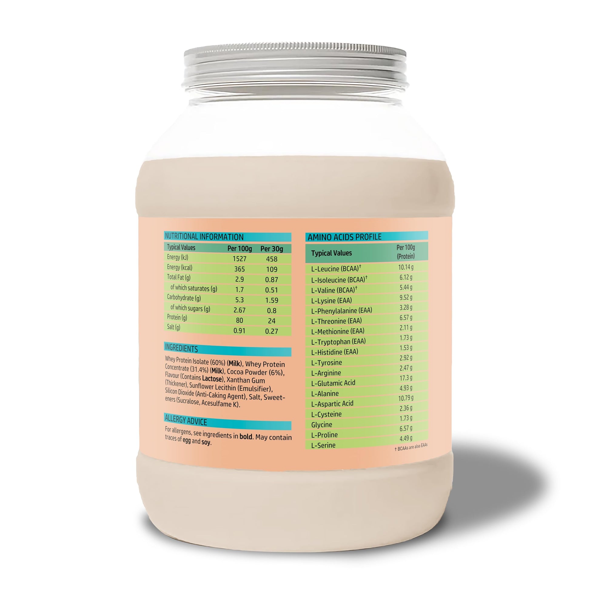 NutriVolv Whey Protein Isolate & Concentrate Powder | Milk Chocolate Flavour 900g NutriVolvAu supplements