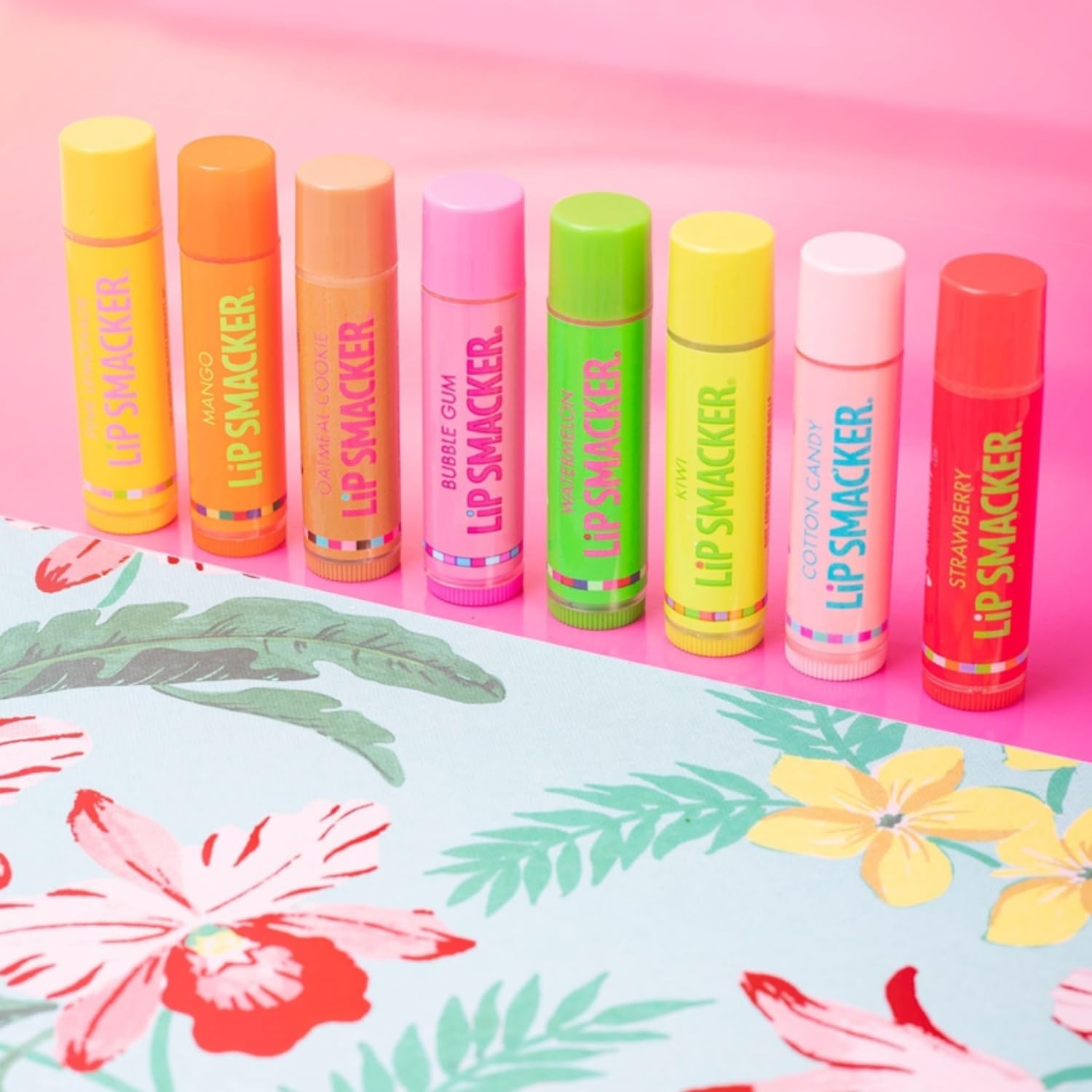 Lip Smacker Original & Best Holiday Flavored Lip Balm Party Pack, Oatmeal Cookie, Vanilla, Mango, Watermelon, Tropical Punch, Cotton Candy, Kiwi, Strawberry, Clear Lip SmackerAu supplements