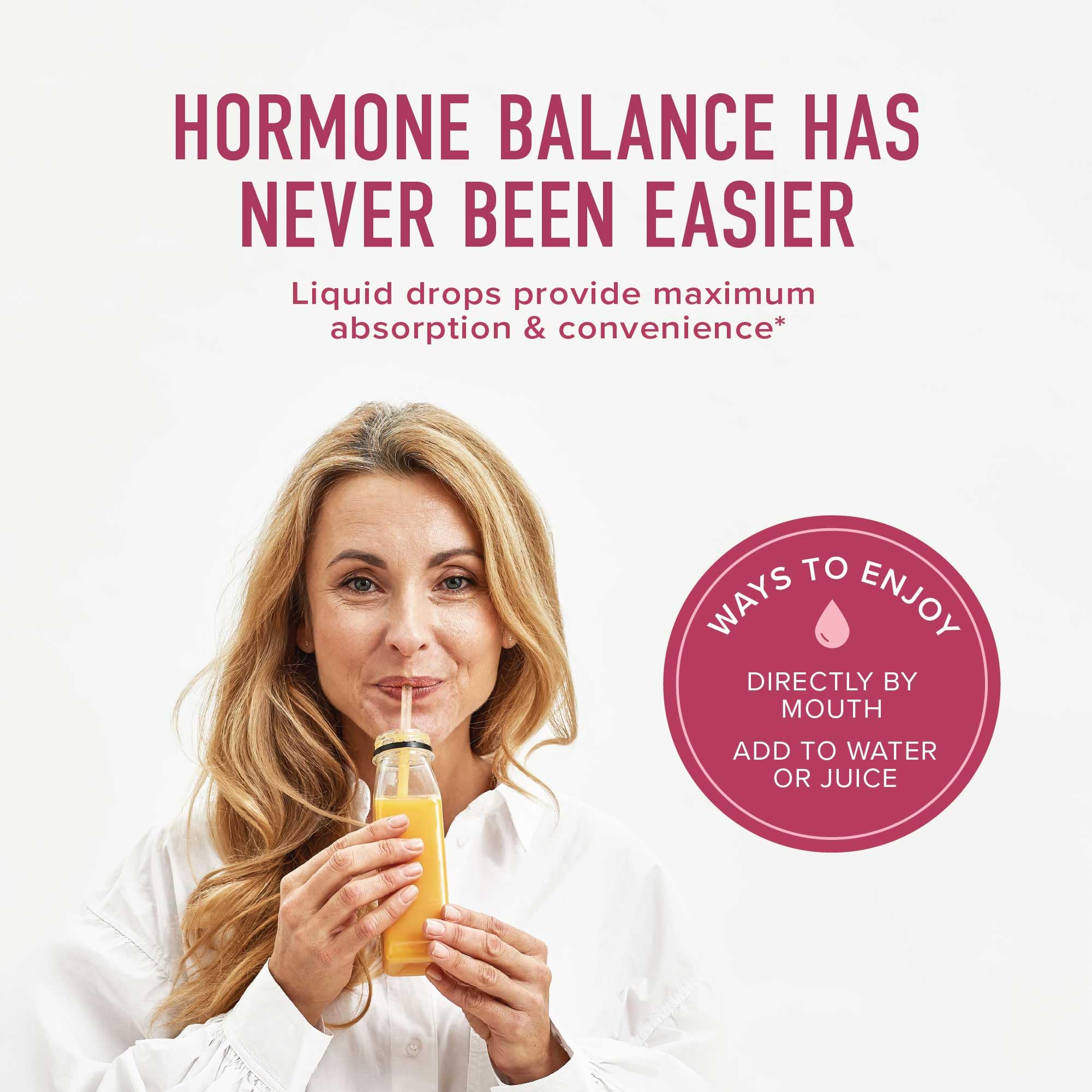 Hormone Balance Liquid Drops | with Black Cohosh, Stinging Nettle, Red Raspberry Leaf, Chasteberry & More | Menopause, Hot Flash, & PMS Relief Menstrual Herbal Support Tincture | Vegan Formula | 2oz SMNutritionAu supplements