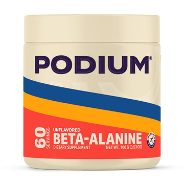 Podium Nutrition, Solos | Beta Alanine, 60 Servings, Unflavored, Boost Athletic Performance Podium NutritionAu supplements