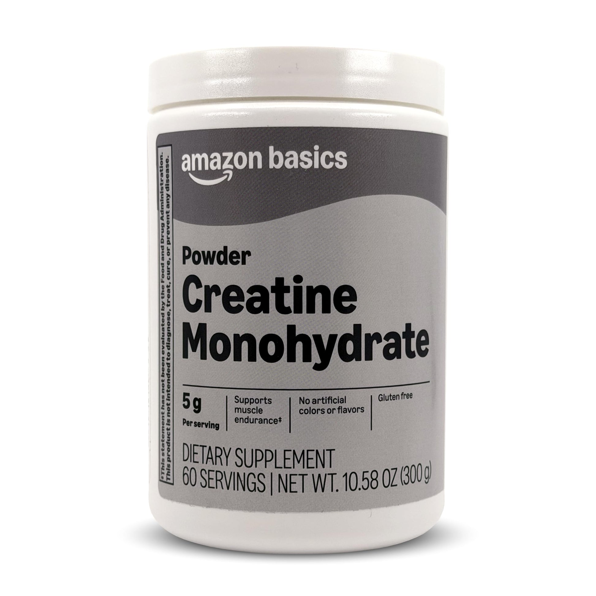 Amazon Basics Creatine Monohydrate Powder, 10.58 oz, 60 Servings Amazon BasicsAu supplements