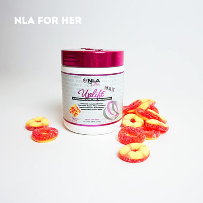 NLA for Her Pre/Intra Workout Stack (Includes Her Thermogenic Amino Georgia Peach NLA for HerUS supplements