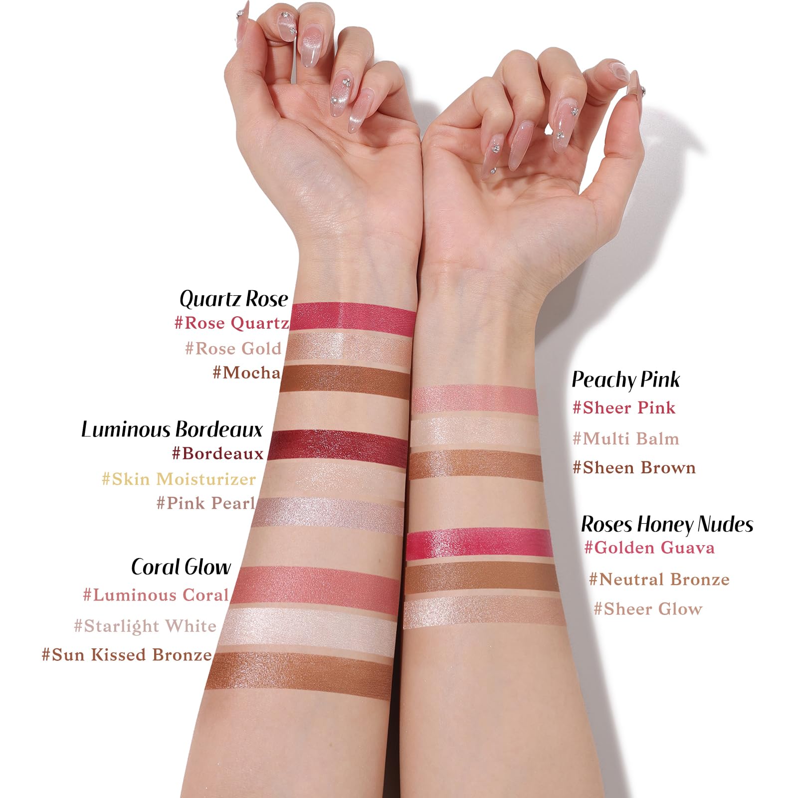 KIMUSE Face Sticks Trio, Cream Blush Stick & Highlighter Stick & Contour Stick for Sculpt the Cheeks, Long Lasting Cream Contour Stick Trio for Face Makeup, with Brush KIMUSEAu supplements