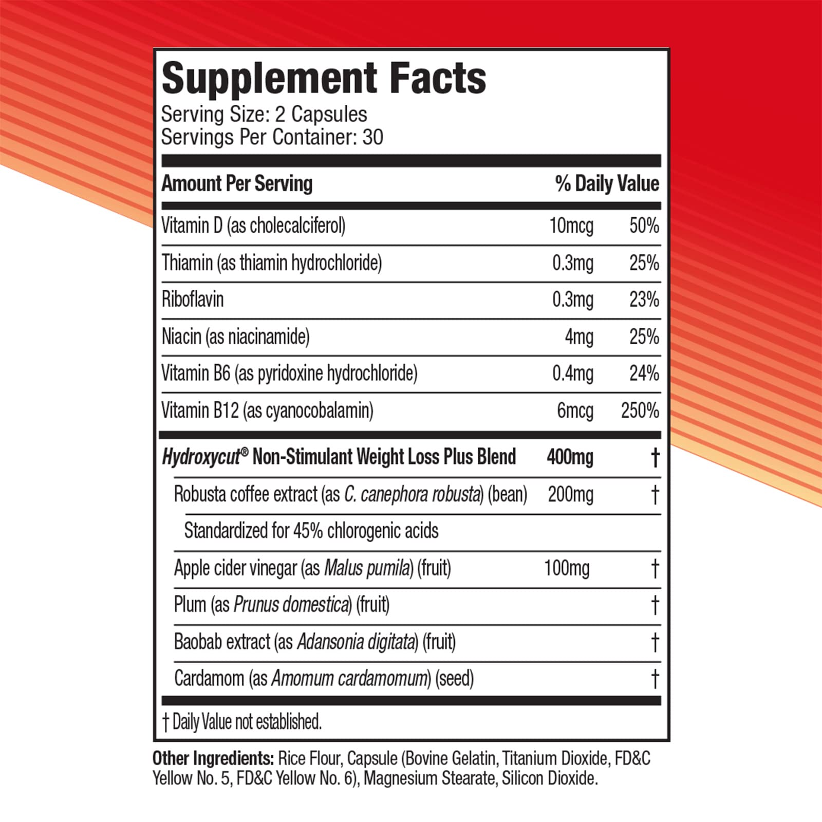 Weight Loss Pills for Women & Men Hydroxycut Non Stimulant Pro Clinical Non Stim Weight HydroxycutAu supplements