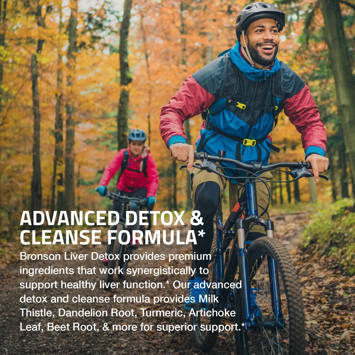 Bronson Liver Detox Advanced Detox & Cleansing Formula Supports Health Liver Function BronsonUS supplements