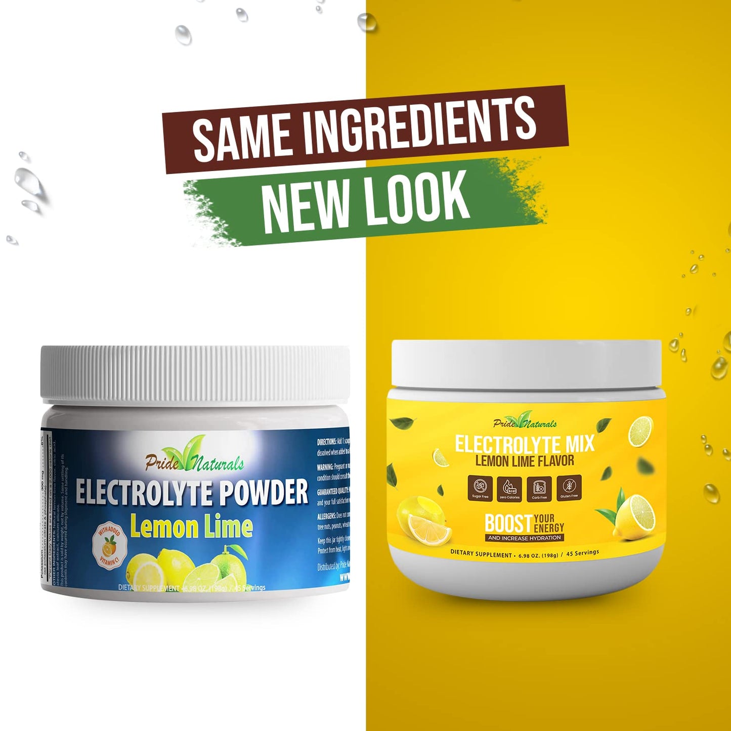 Electrolyte Powder - Refreshing Workout Recovery Electrolytes, Sugar Free, Gluten Free Pride Naturals, IncUS supplements