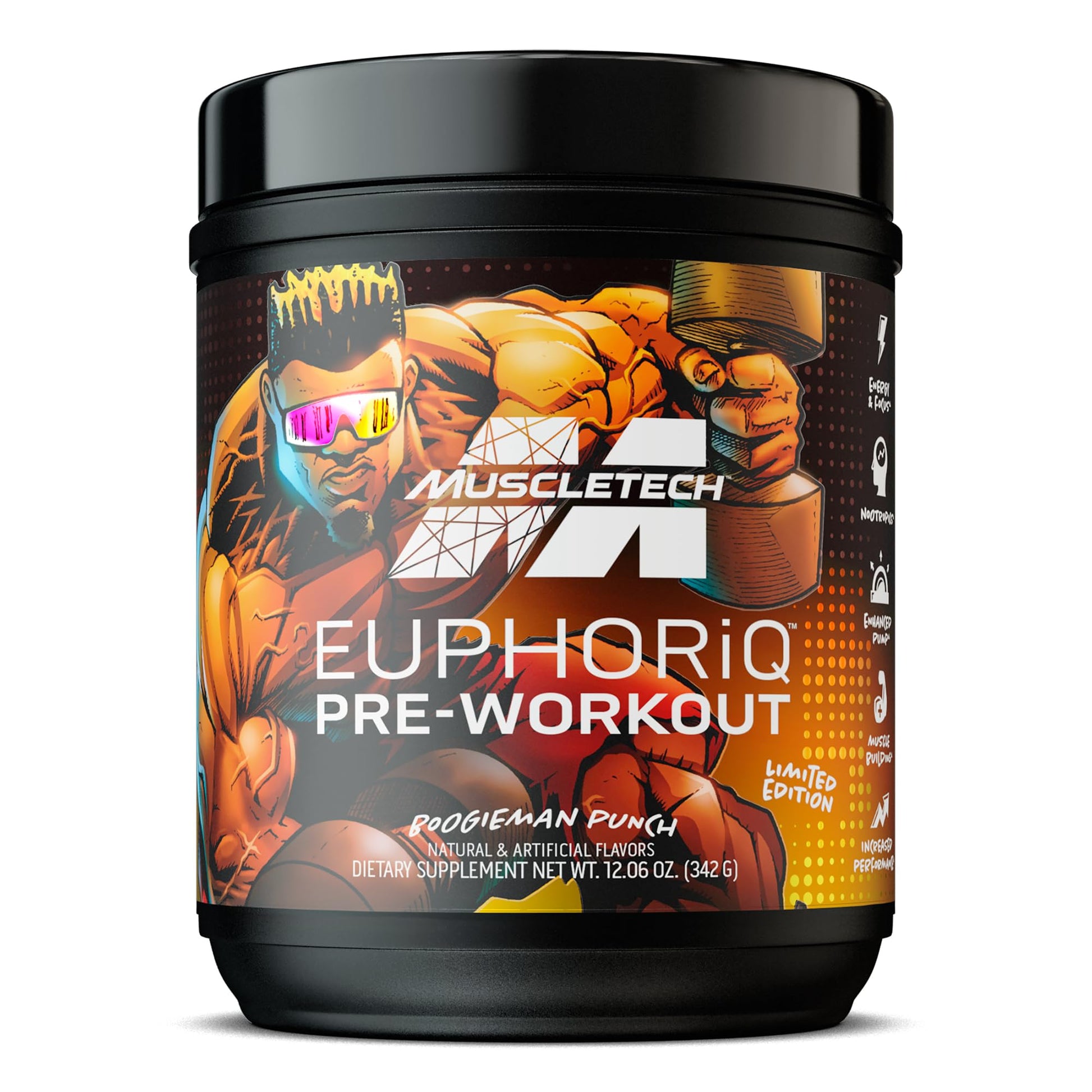 MuscleTech Pre Workout Powder EuphoriQ PreWorkout Smart Pre Workout Powder MuscleTechUS supplements