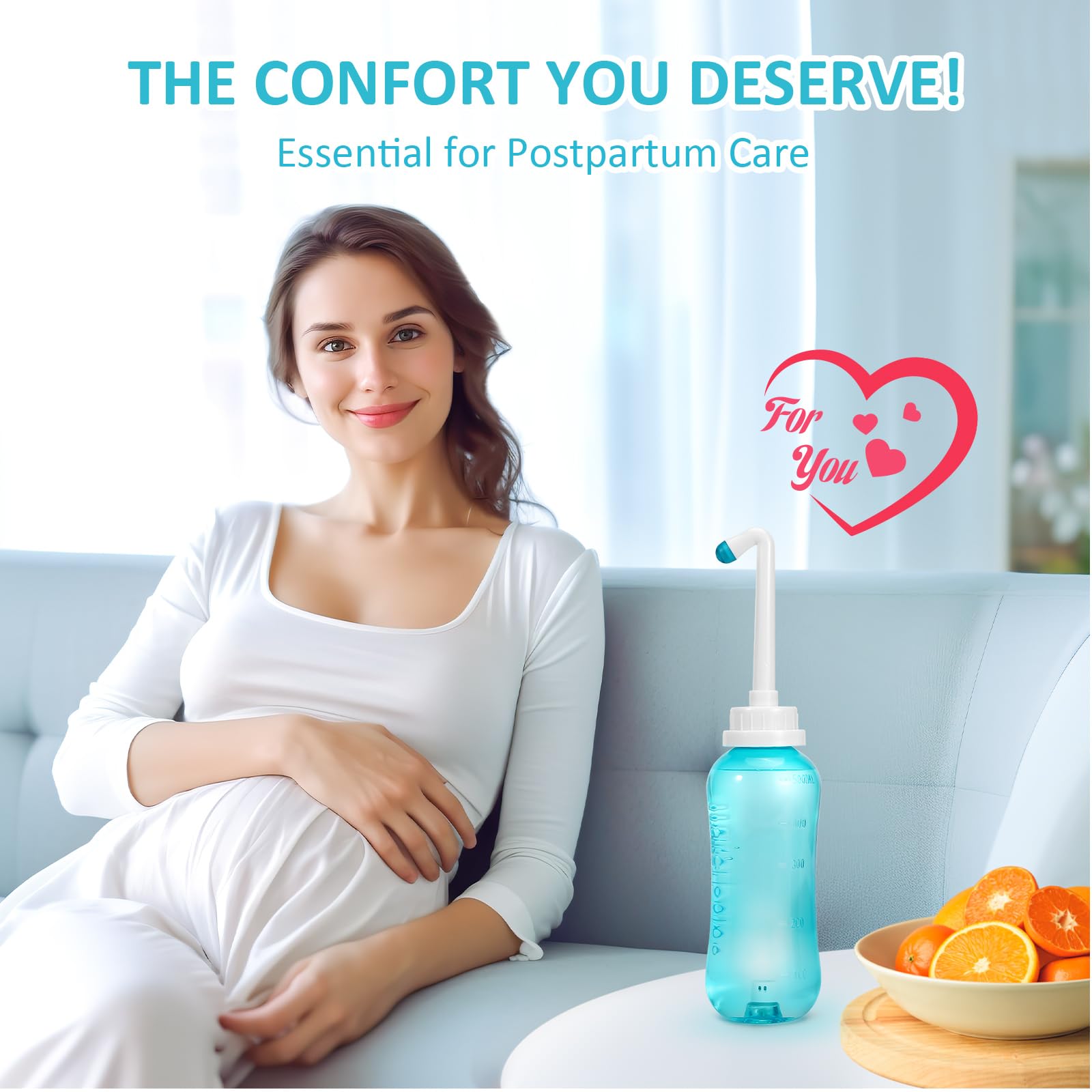 Peri Bottle Zitrads, Squeeze-Free Portable Bidet for Postpartum Essentials, Peri Bottles ZitradsAu supplements
