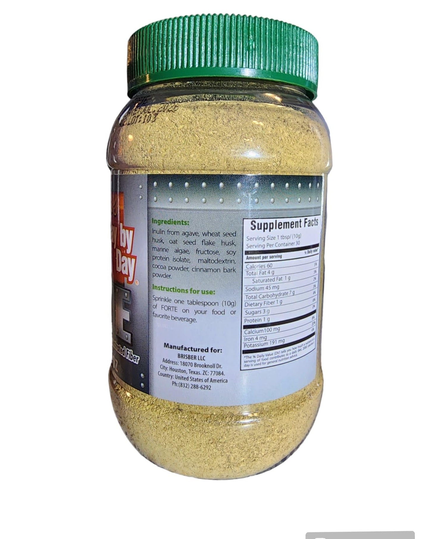 Dietary Suplement My Day by Day Fibra Forte- Concentrated Fiber GenericUS supplements