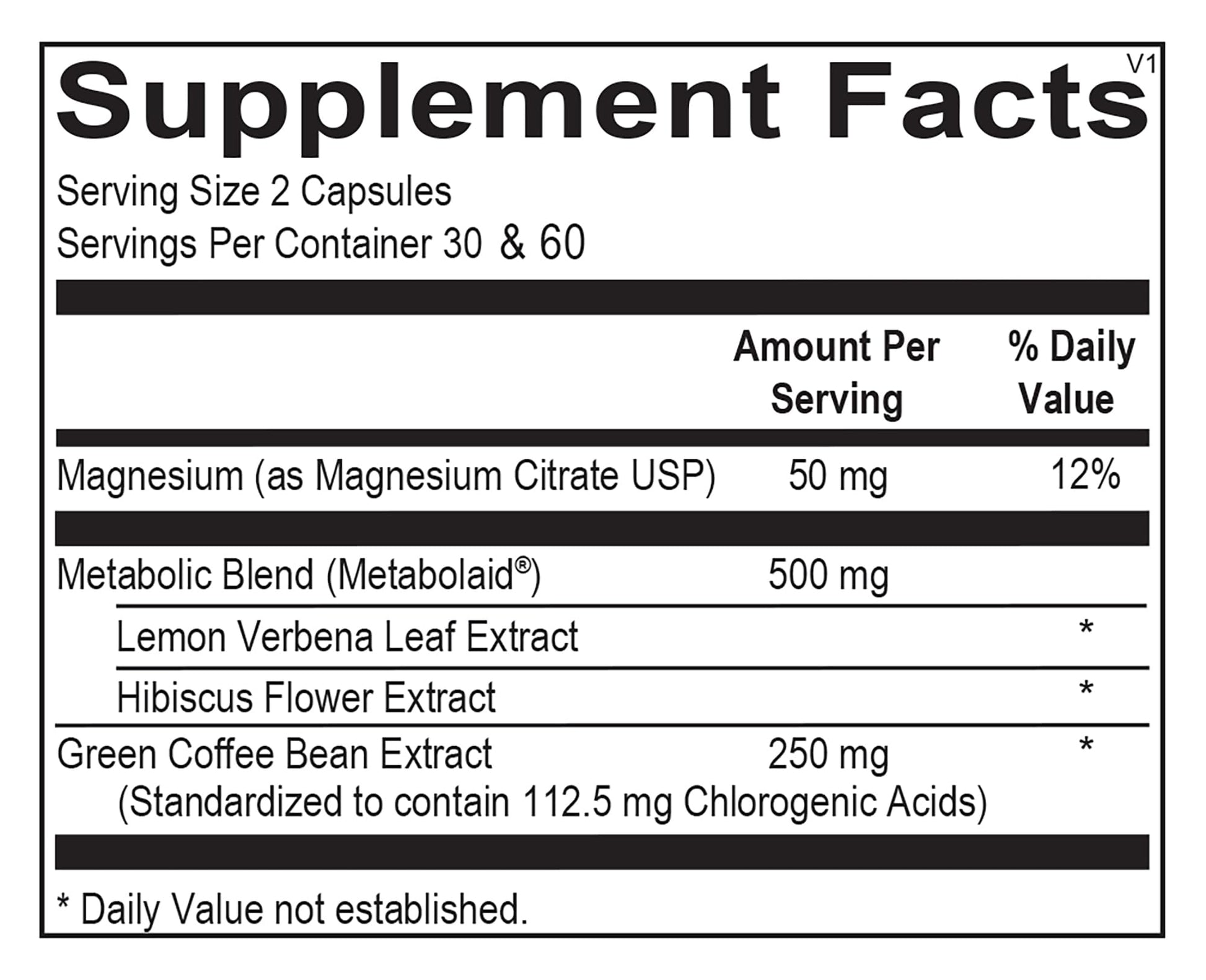 Lean-N-Wise Digestion & Energy Support with Green Coffee Bean, Hibiscus, Lemon Verbena & Magnesium Citrate | Plant-Based Formula for Daily Wellness (60 Capsules) THE SOURCE MATTERSAu supplements