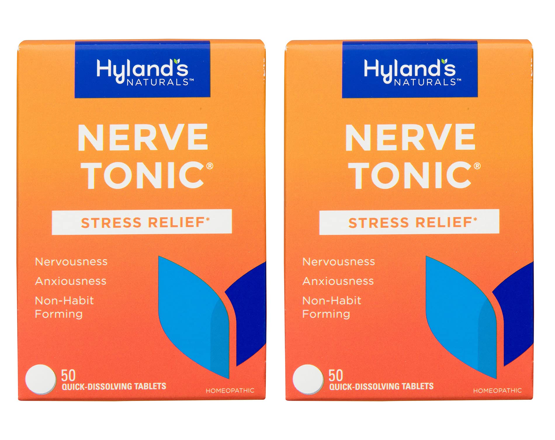 Hyland's Nerve Tonic Stress Relief Tablets, Natural Relief of Restlessness, Nervousness Hyland'sAu supplements