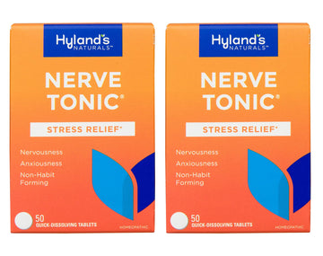 Hyland's Nerve Tonic Stress Relief Tablets, Natural Relief of Restlessness, Nervousness Hyland'sAu supplements