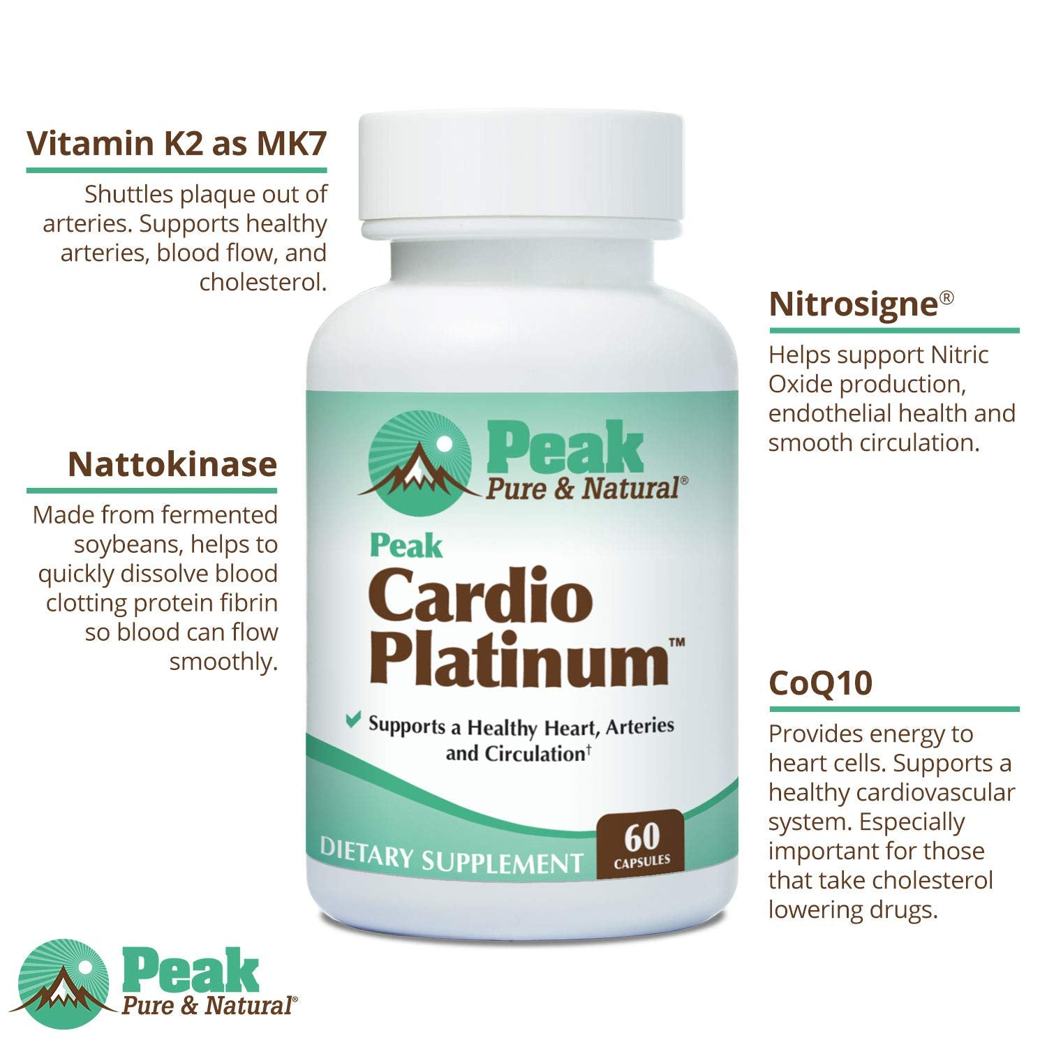 Peak Pure & Natural Peak Cardio Platinum Peak Pure & NaturalAu supplements