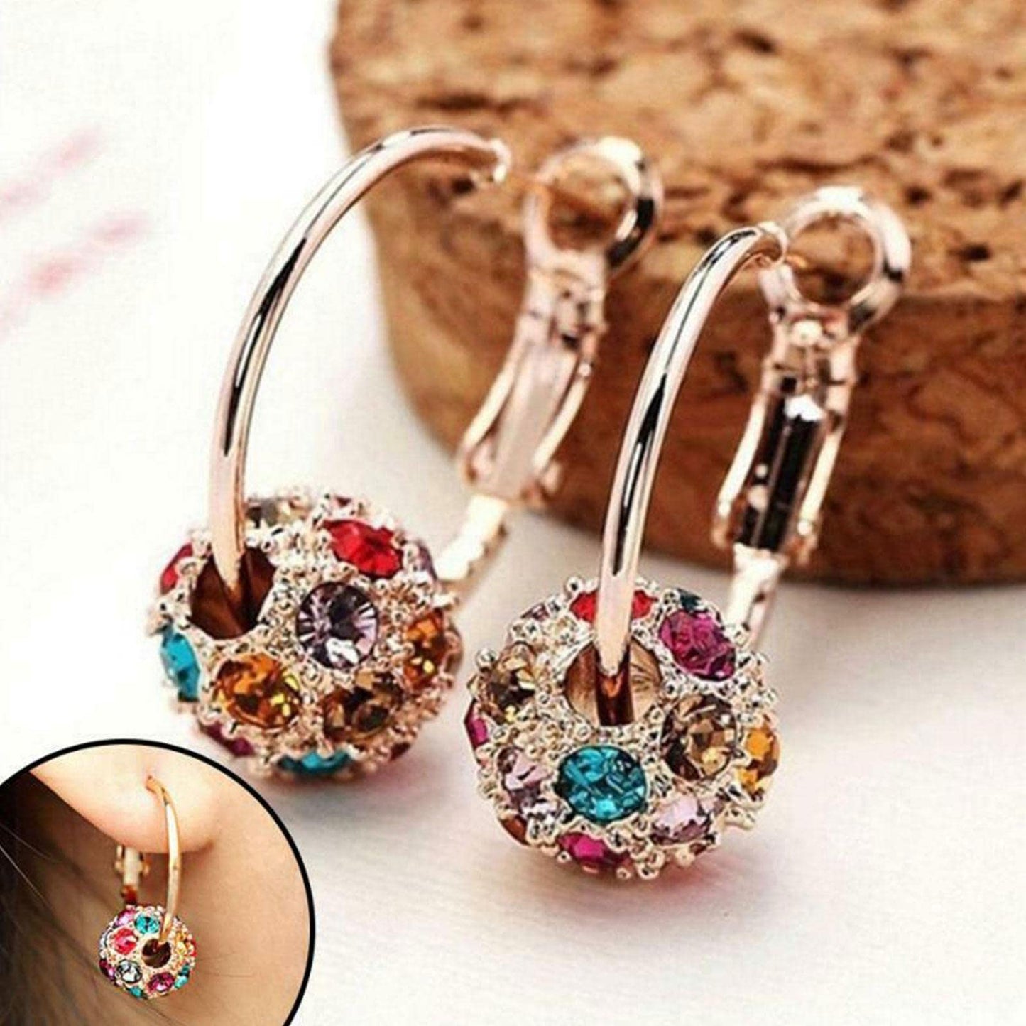 1 Pair Slimming Earrings, Weight Loss Earrings, Burning Fat Health Jewelry for Women Girls GenericUS supplements
