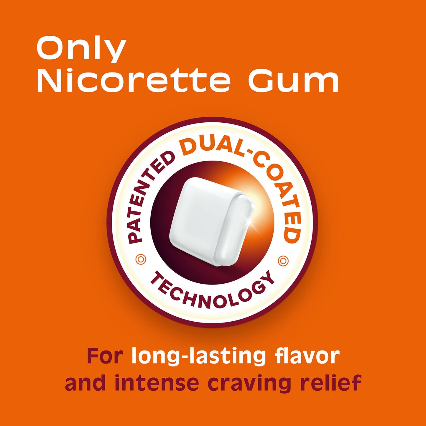 Nicorette 2 mg Nicotine Gum to Help Stop Smoking - Fruit Chill Flavored NicoretteUS supplements