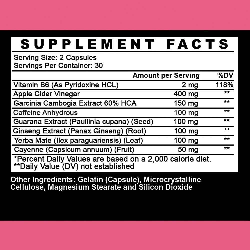 Angry Supplements Monster Girl, Women’s Pre-Workout + Recovery, Apple Cider Vinegar Angry SupplementsUS supplements