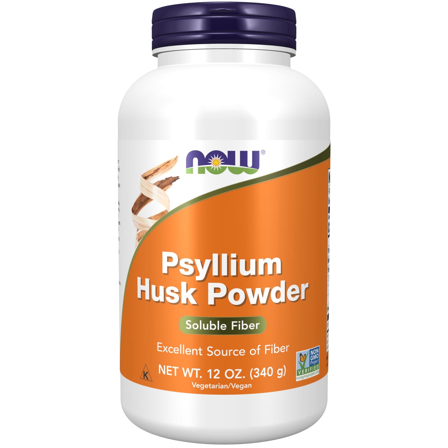 NOW Supplements, Psyllium Husk Powder, Non-GMO Project Verified, Soluble Fiber NOWUS supplements