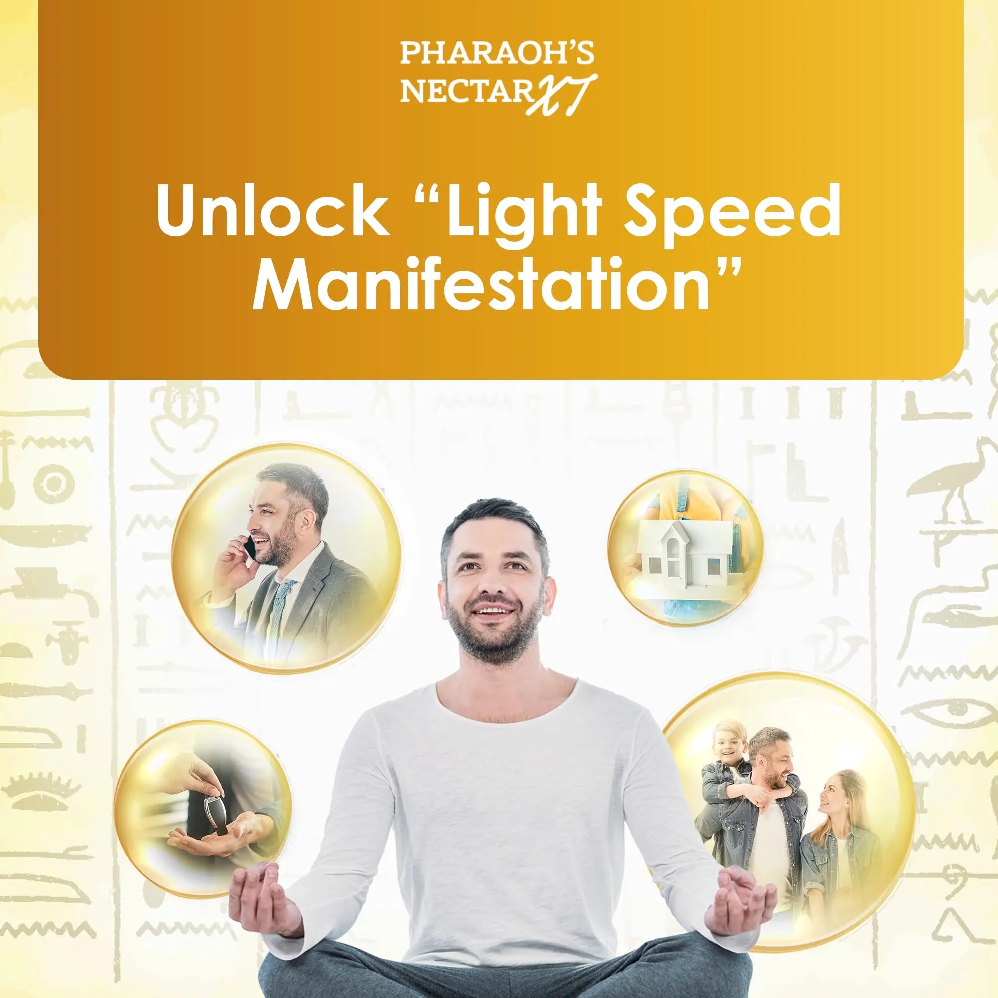 Pineal XT Gold + Pharaoh's Nectar - Pineal Gland Supplement Bundle – 24K Monoatomic Gold Ormus Drops, Pineal Gland Decalcification, Third Eye Awakening, Focus, Energy & Manifestation Nutravillenz supplements